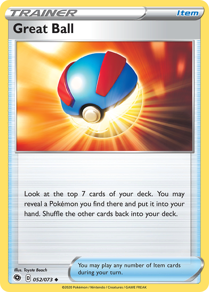Great Ball — Champion's Path #052 / 73