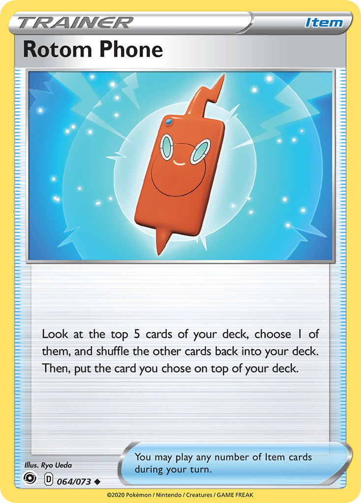 Rotom Phone — Champion's Path #064 / 73