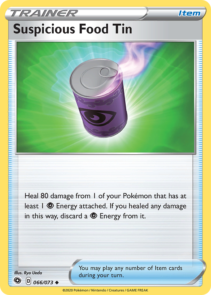 Suspicious Food Tin — Champion's Path #066 / 73