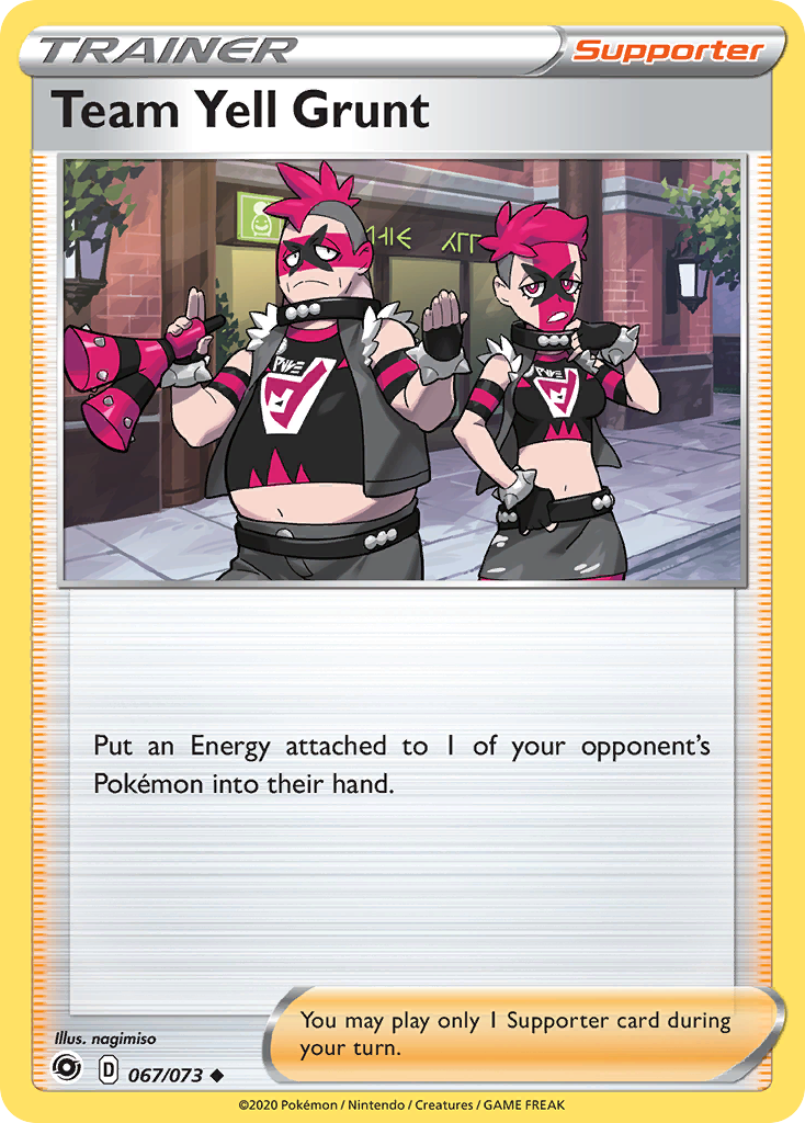 Team Yell Grunt — Champion's Path #067 / 73