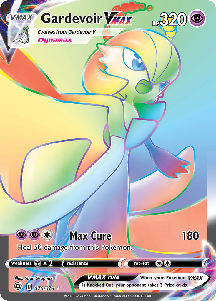 Gardevoir VMAX — Champion's Path #076 / 73