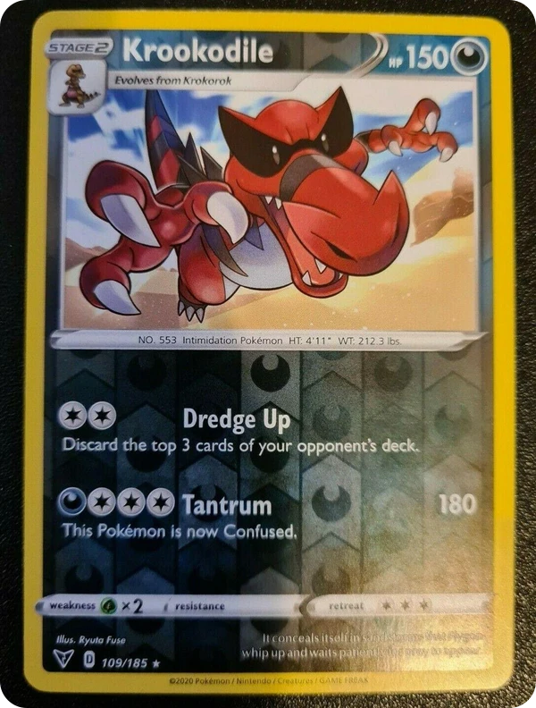 Krookodile — Vivid Voltage #109 / 185