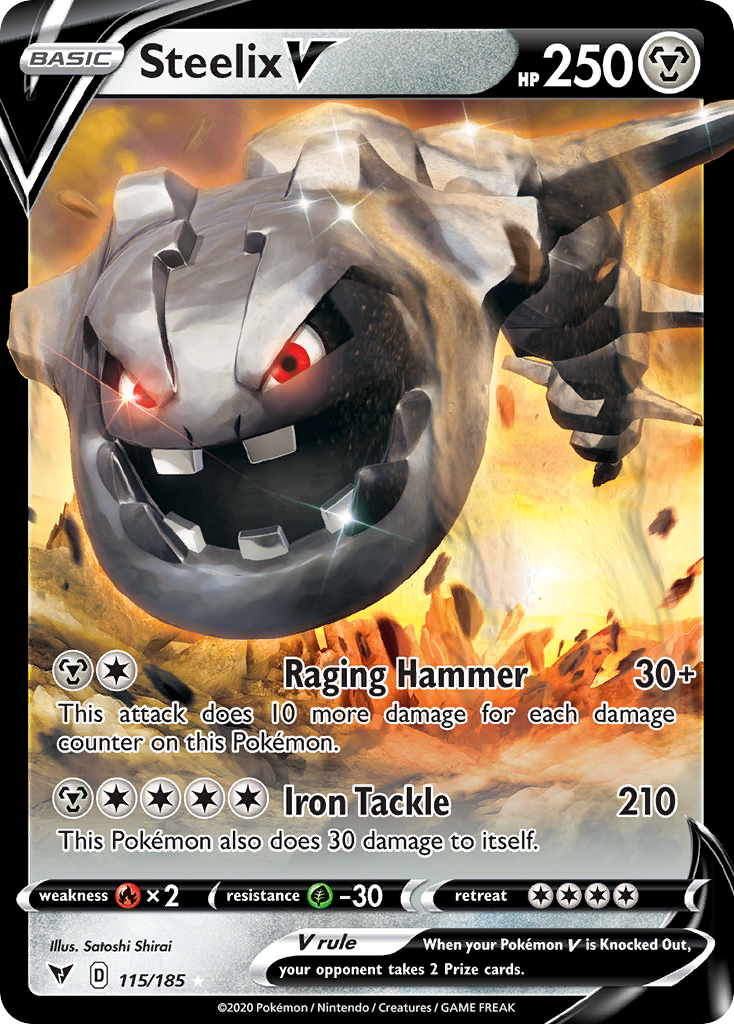 Steelix V — Vivid Voltage #115 / 185