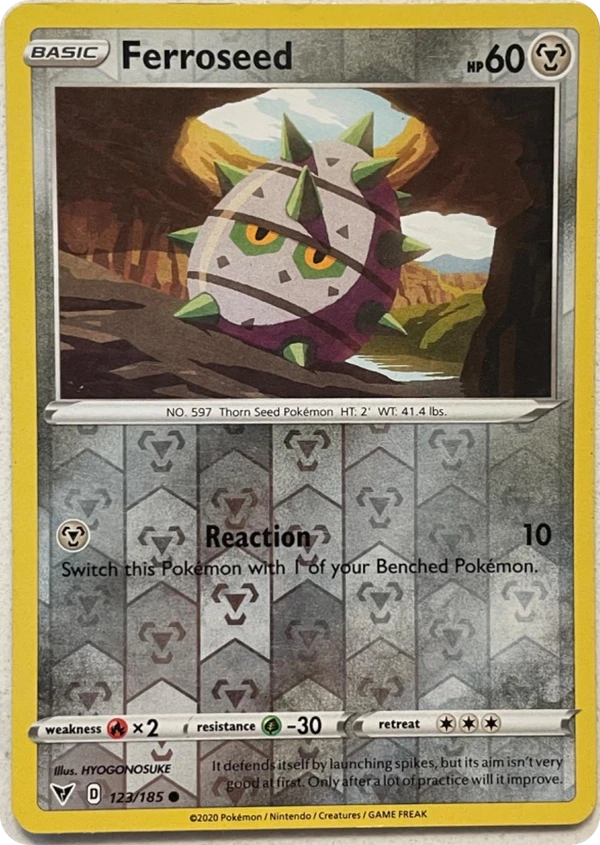 Ferroseed — Vivid Voltage #123 / 185