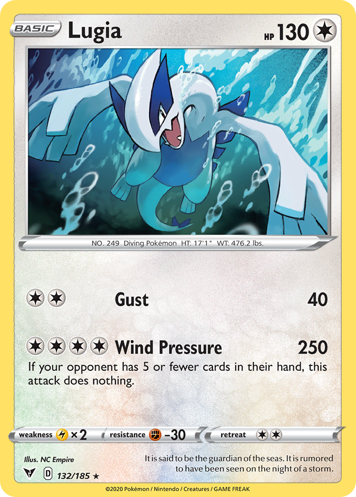 Lugia — Vivid Voltage #132 / 185