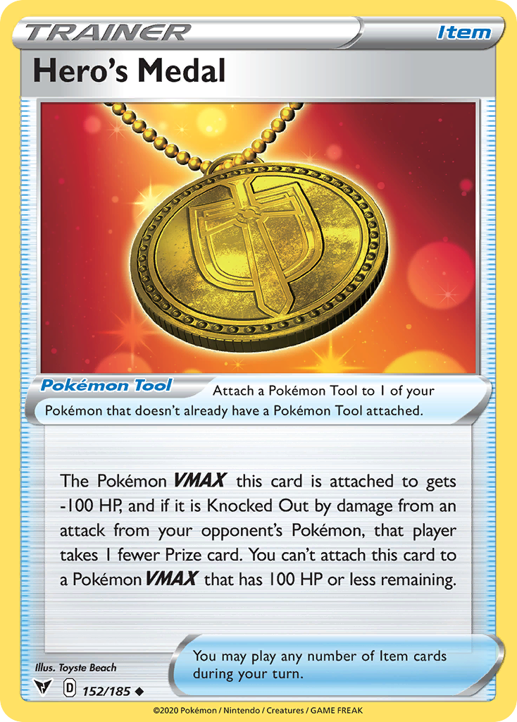 Hero's Medal — Vivid Voltage #152 / 185