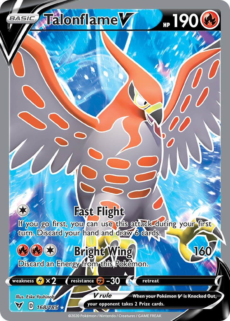 Talonflame V — Vivid Voltage #168 / 185