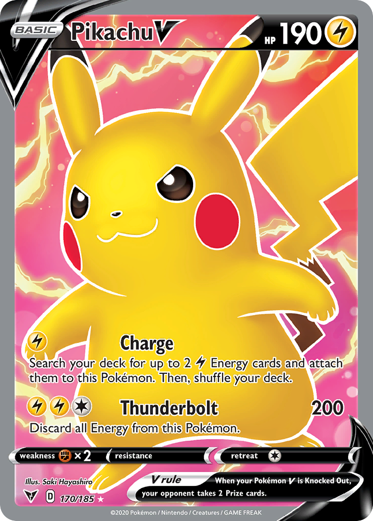 Pikachu V — Vivid Voltage #170 / 185
