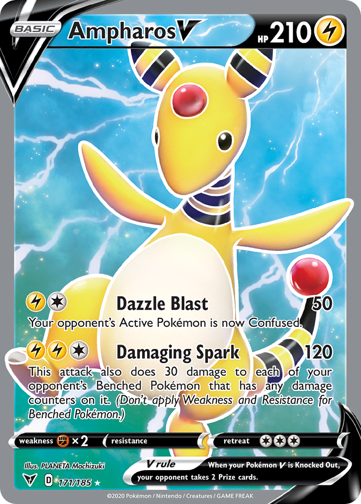 Ampharos V — Vivid Voltage #171 / 185