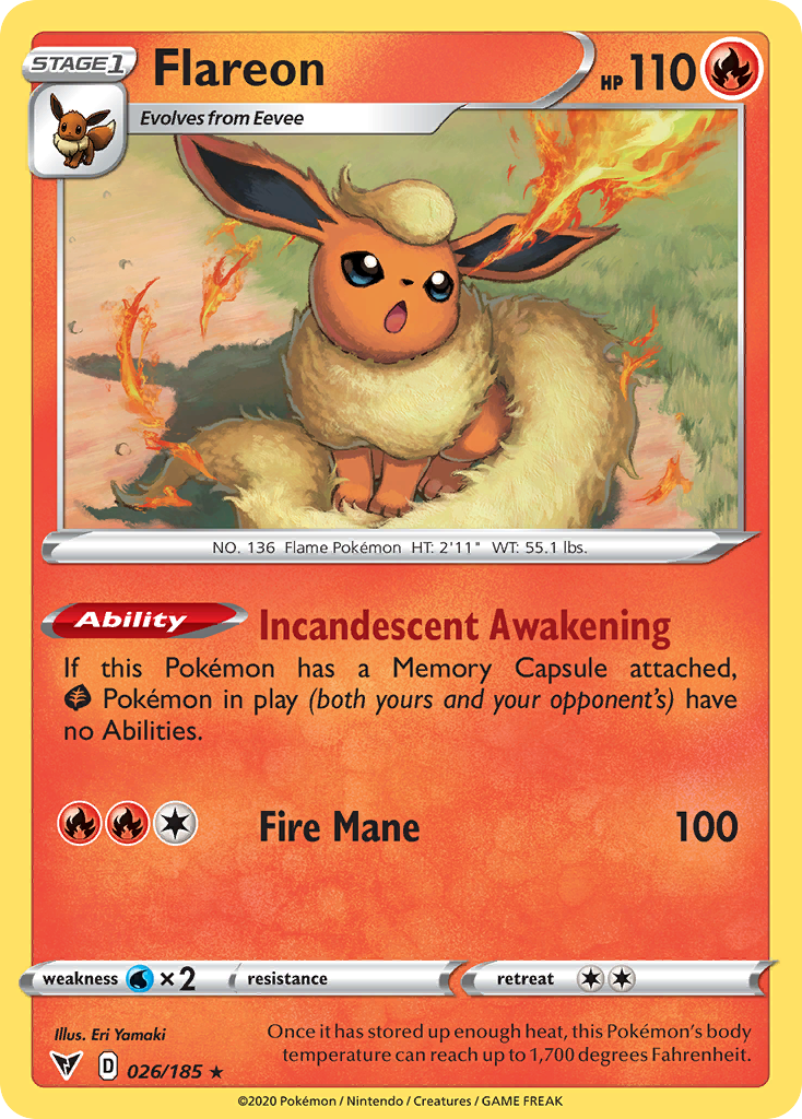Flareon — Vivid Voltage #026 / 185