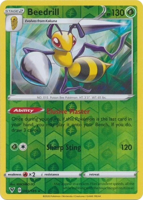 Beedrill — Vivid Voltage #003 / 185