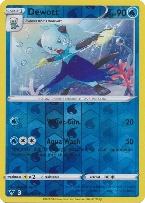 Dewott — Vivid Voltage #034 / 185