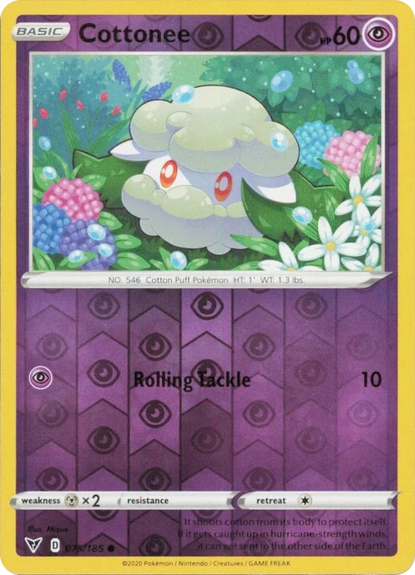Cottonee — Vivid Voltage #075 / 185