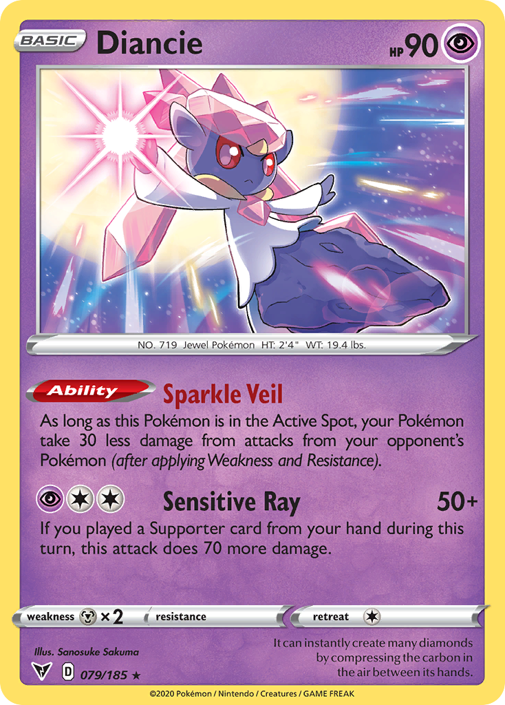 Diancie — Vivid Voltage #079 / 185