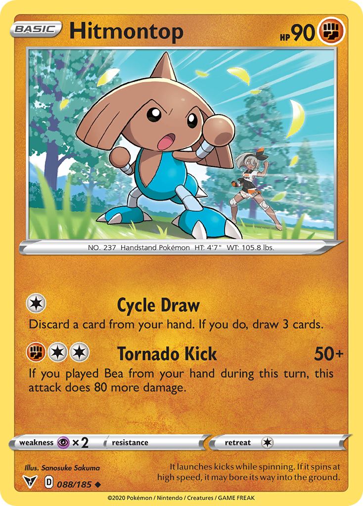 Hitmontop — Vivid Voltage #088 / 185