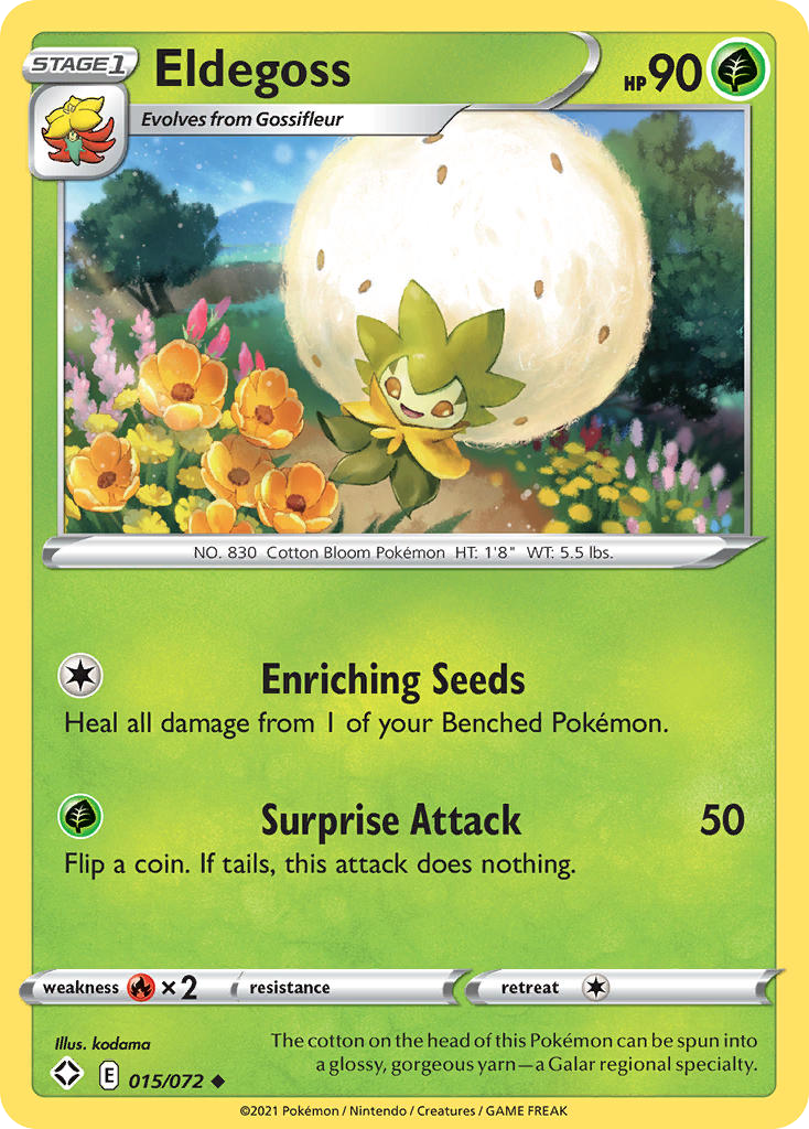 Eldegoss — Shining Fates #015 / 72
