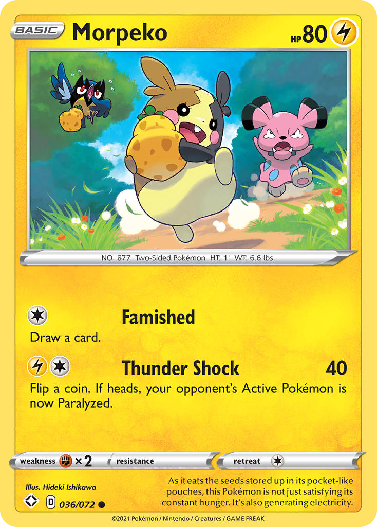 Morpeko — Shining Fates #036 / 72