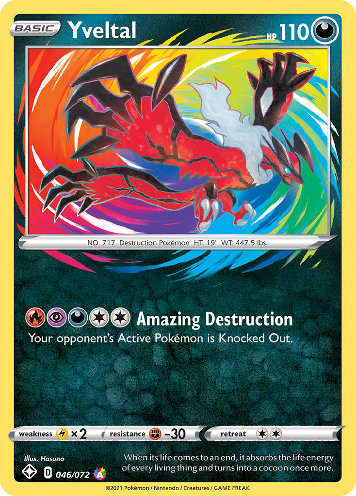 Yveltal — Shining Fates #046 / 72