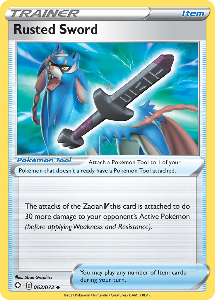 Rusted Sword — Shining Fates #062 / 72