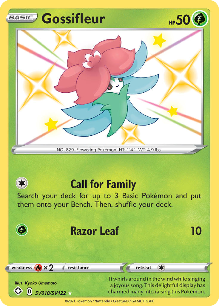 Gossifleur — Shining Fates Shiny Vault #010 / 122