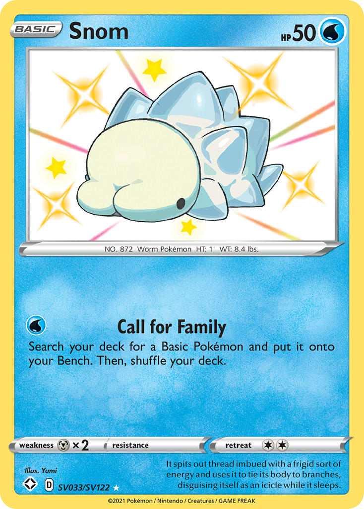 Snom — Shining Fates Shiny Vault #033 / 122