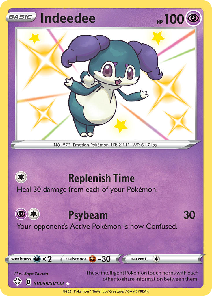 Indeedee — Shining Fates Shiny Vault #059 / 122