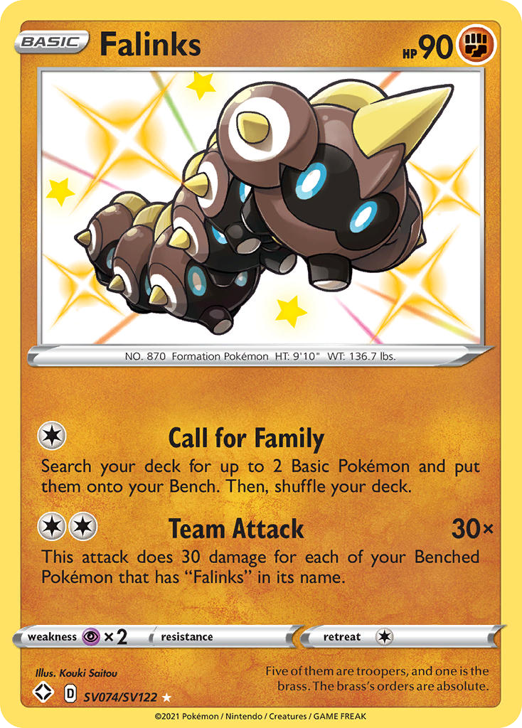 Falinks — Shining Fates Shiny Vault #074 / 122