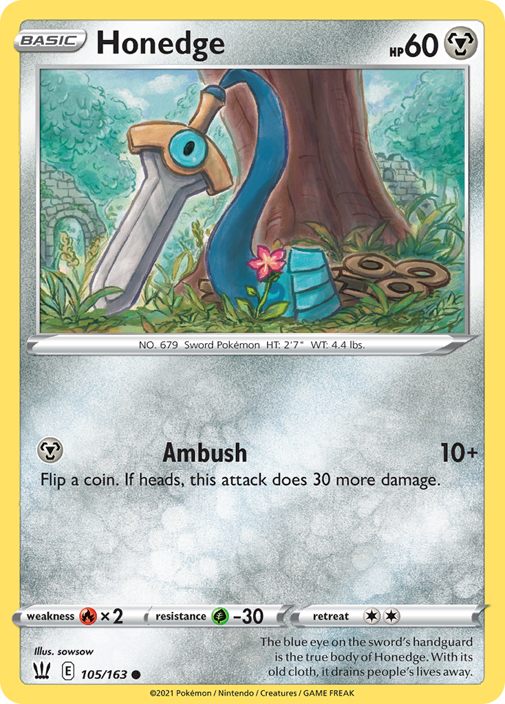 Honedge — Battle Styles #105 / 163