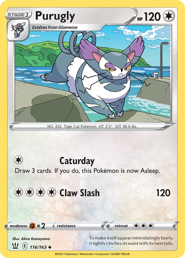 Purugly — Battle Styles #116 / 163
