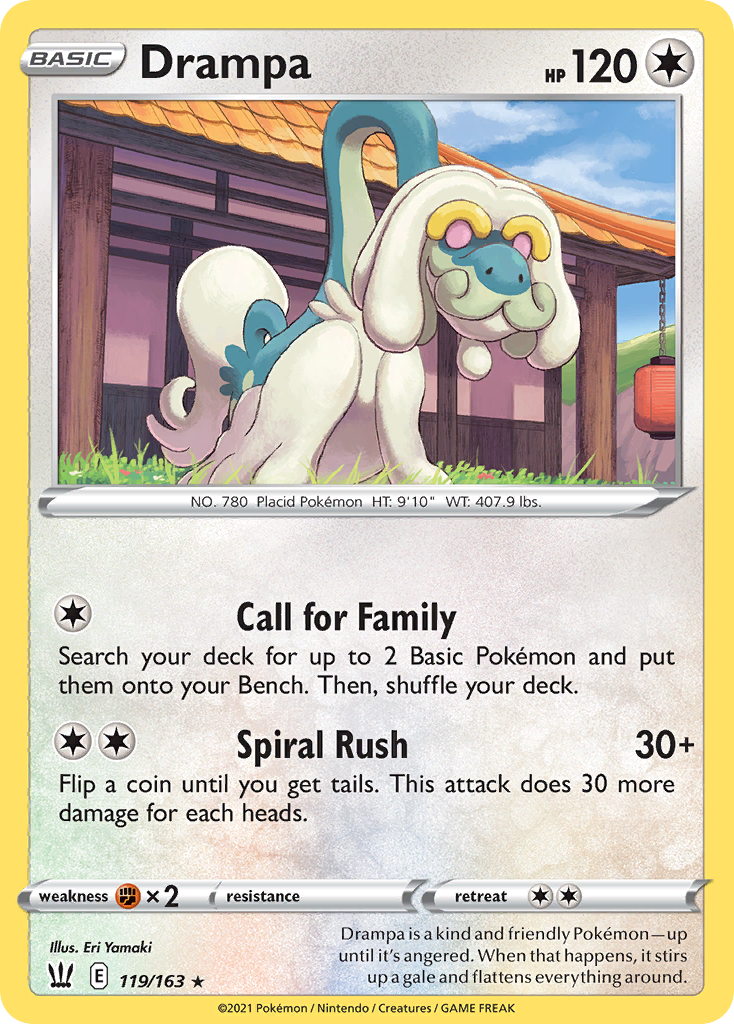 Drampa — Battle Styles #119 / 163