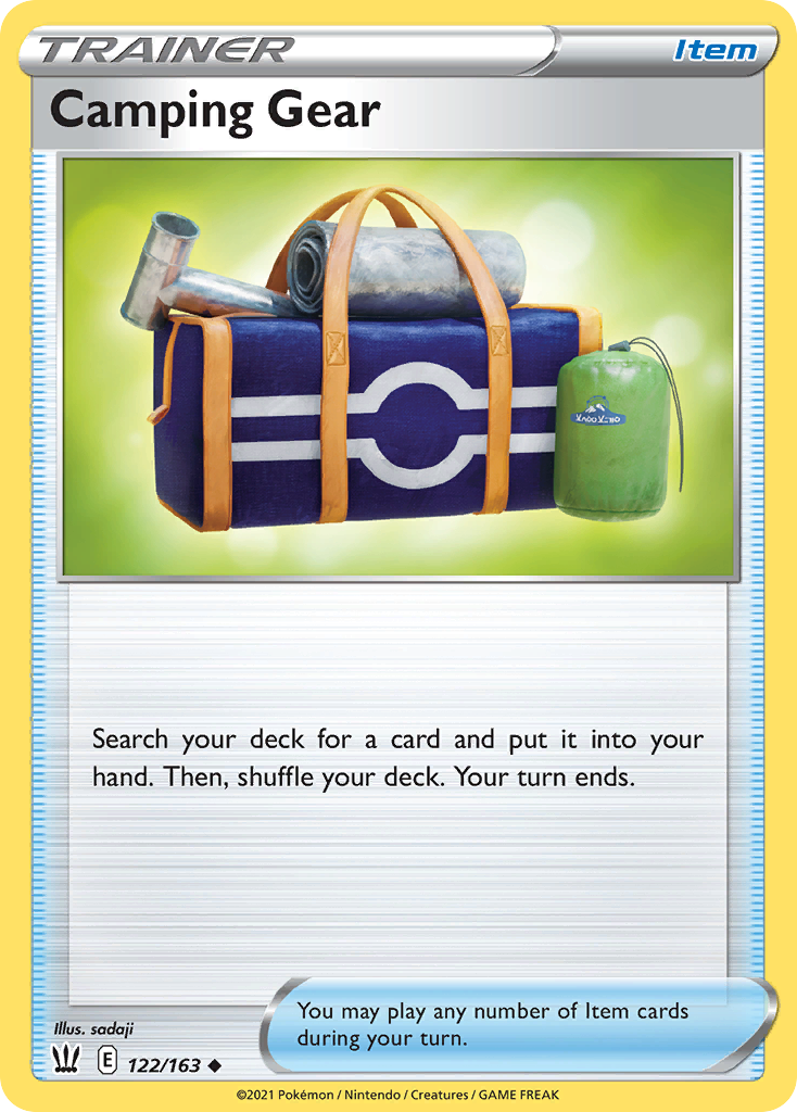 Camping Gear — Battle Styles #122 / 163