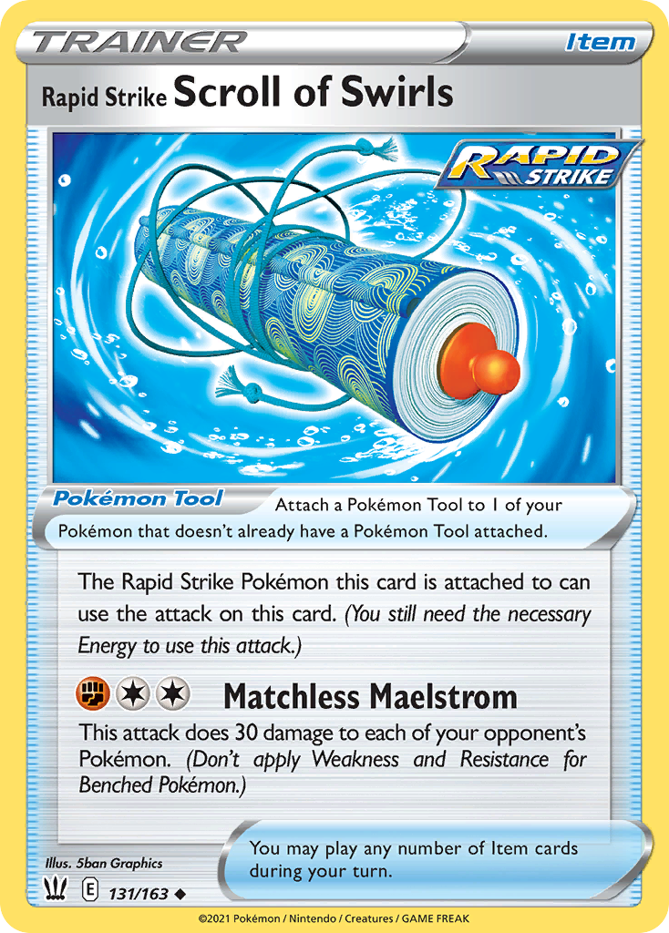 Rapid Strike Scroll of Swirls — Battle Styles #131 / 163