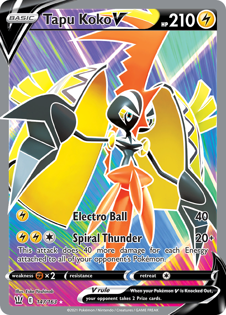 Tapu Koko V — Battle Styles #147 / 163