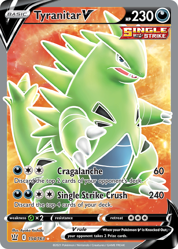 Tyranitar V — Battle Styles #154 / 163