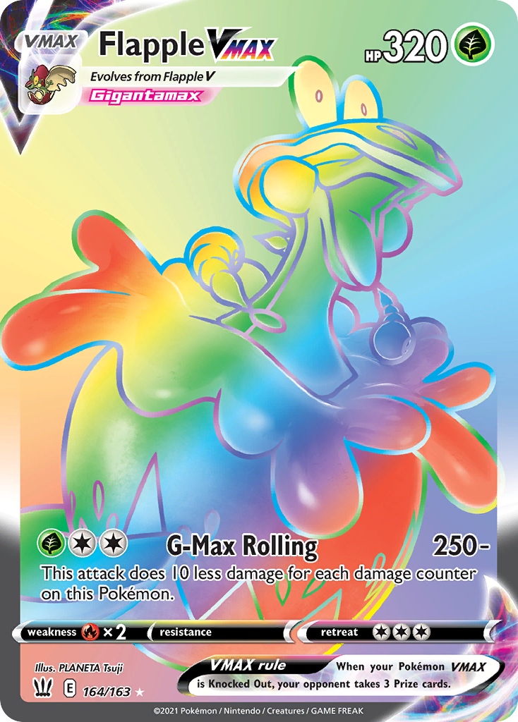 Flapple VMAX — Battle Styles #164 / 163