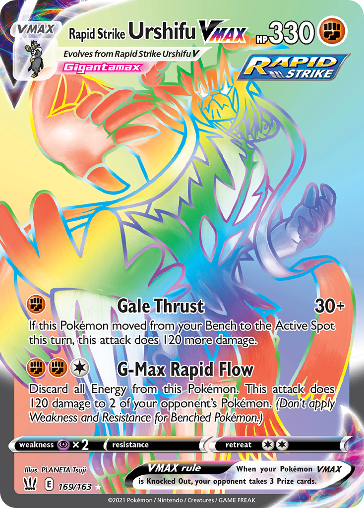 Rapid Strike Urshifu VMAX — Battle Styles #169 / 163