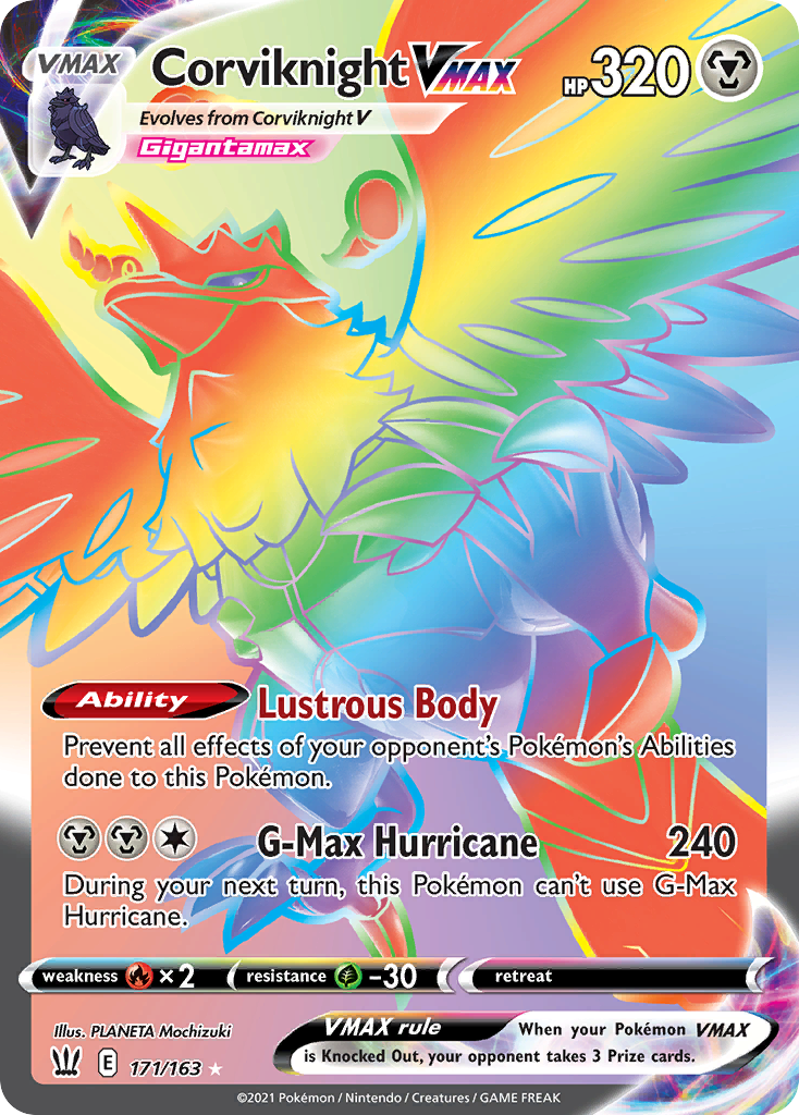 Corviknight VMAX — Battle Styles #171 / 163