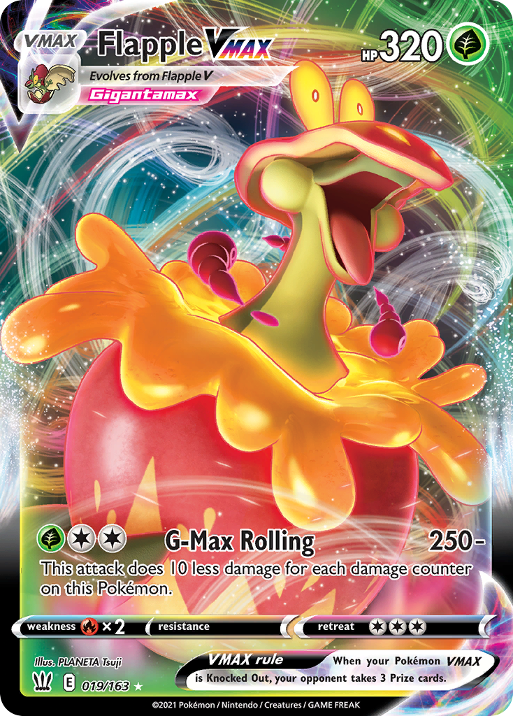 Flapple VMAX — Battle Styles #019 / 163