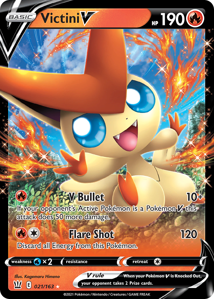 Victini V — Battle Styles #021 / 163