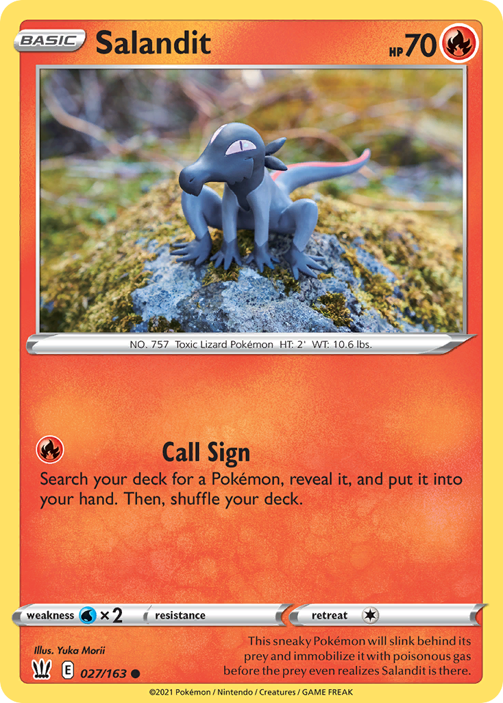 Salandit — Battle Styles #027 / 163