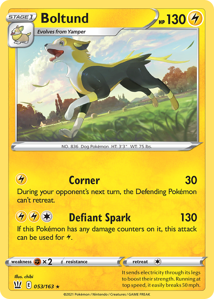 Boltund — Battle Styles #053 / 163
