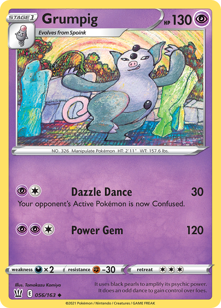 Grumpig — Battle Styles #056 / 163