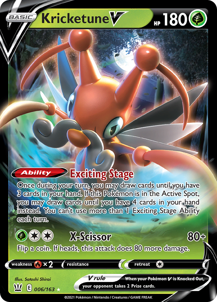 Kricketune V — Battle Styles #006 / 163