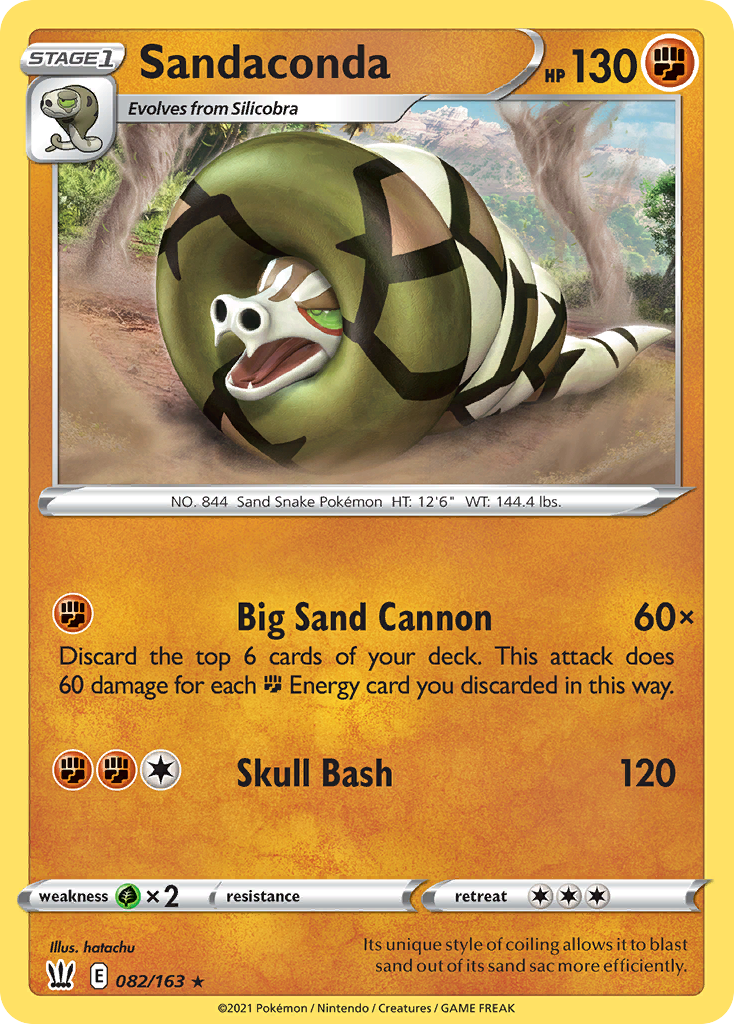 Sandaconda — Battle Styles #082 / 163