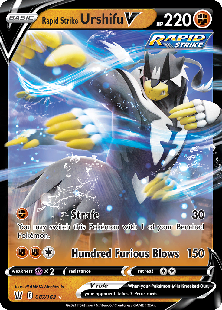Rapid Strike Urshifu V — Battle Styles #087 / 163