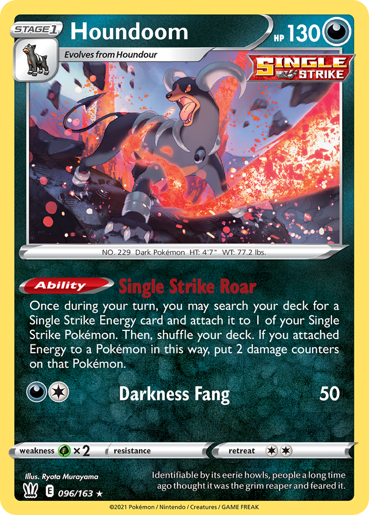 Houndoom — Battle Styles #096 / 163