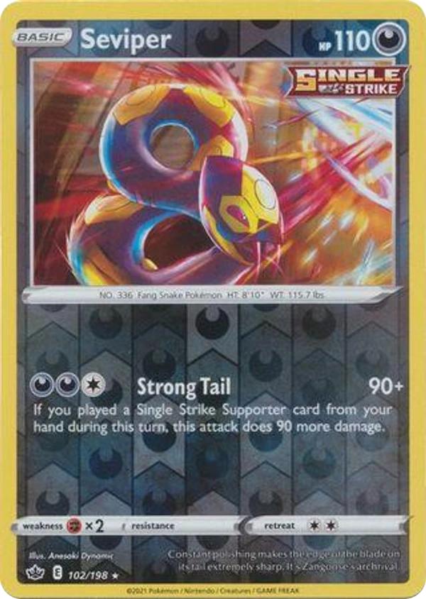 Seviper — Chilling Reign #102 / 198