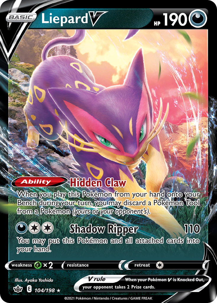 Liepard V — Chilling Reign #104 / 198