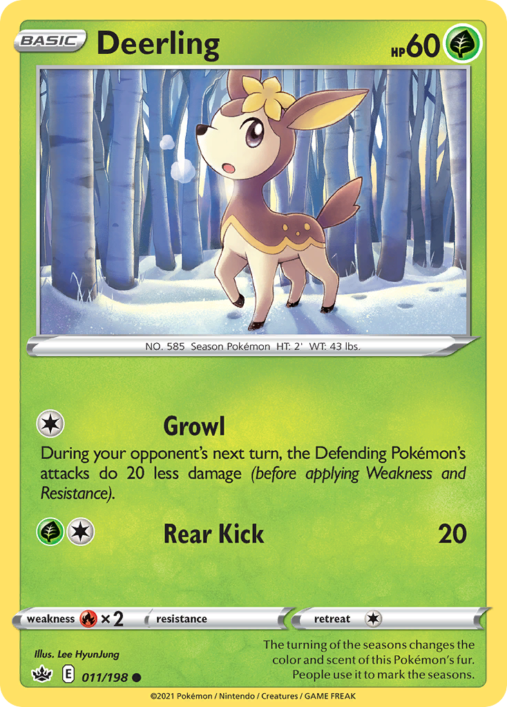 Deerling — Chilling Reign #011 / 198