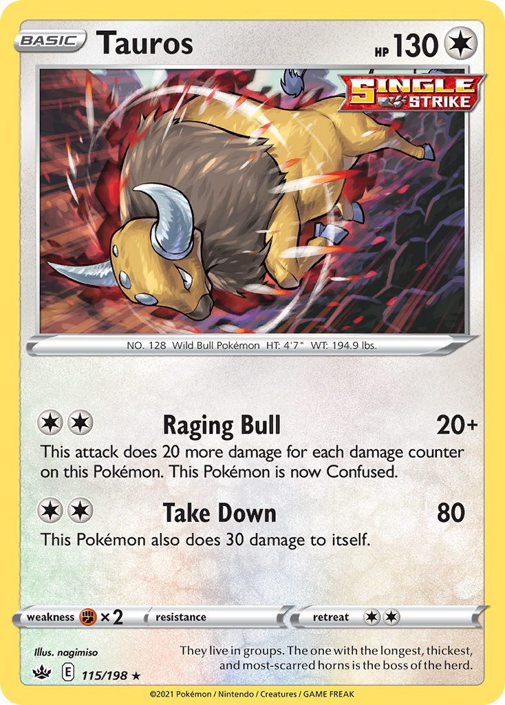 Tauros — Chilling Reign #115 / 198